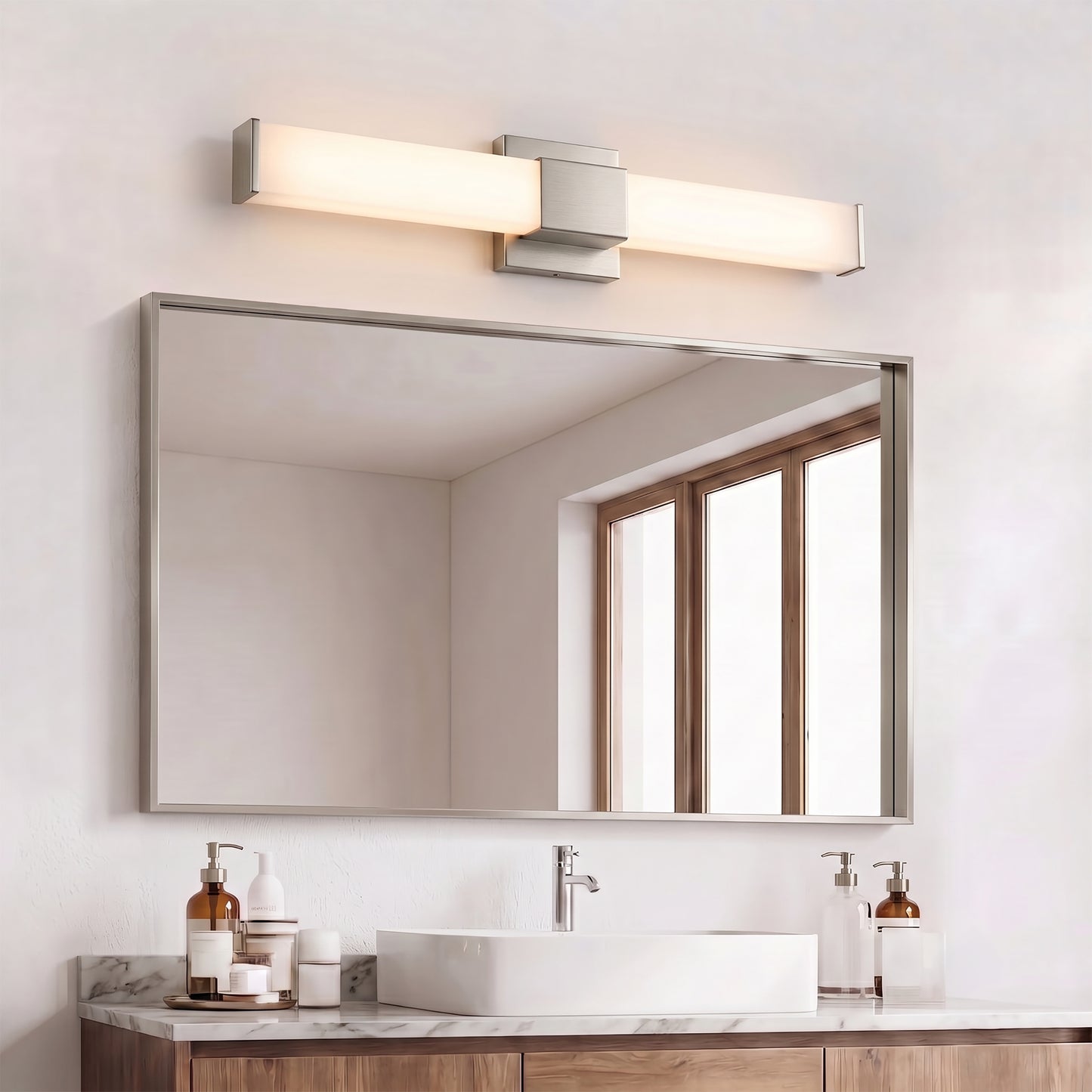 30 in. LED Vanity Bar, Brushed Nickel, CCT Selectable