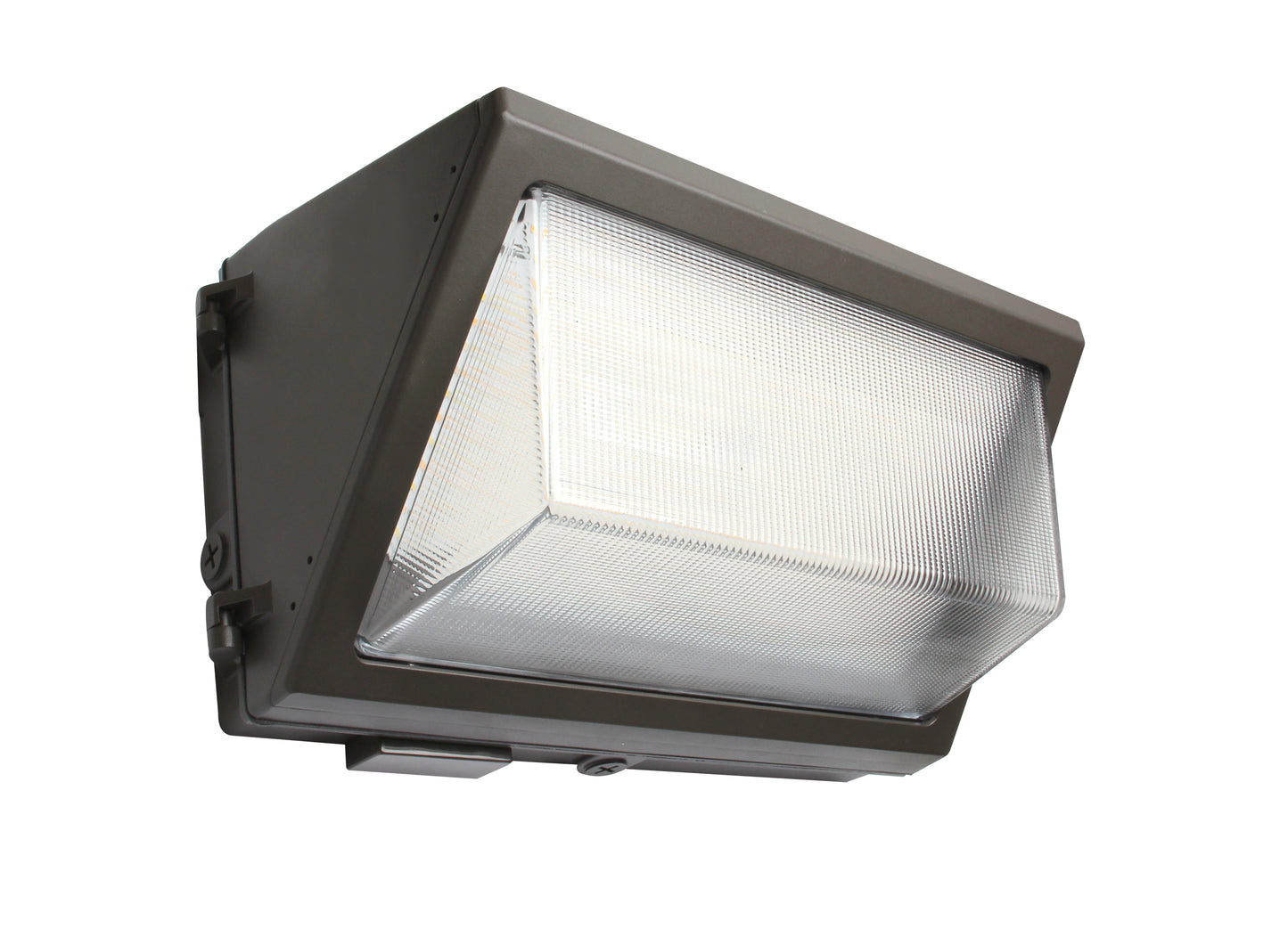 WALLMAX OPEN FACE WALL PACK - 28W, 120-277V, CCT SELECT 3/4/5K, CONTROLS READY, BRONZE
