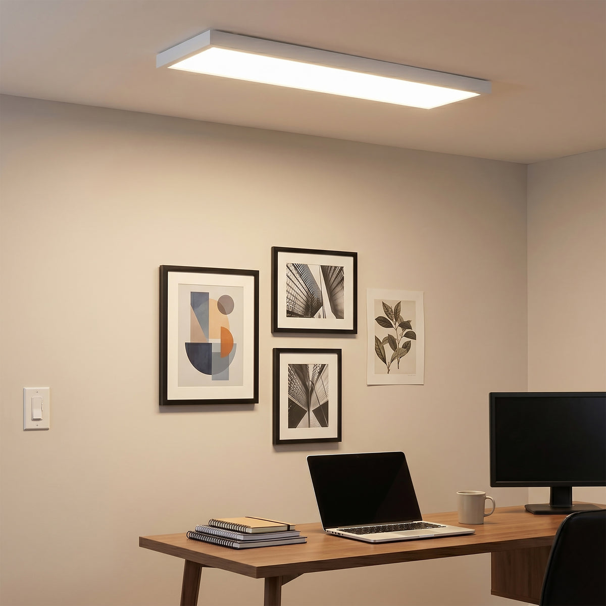 1 x 4 LED Surface Mount Light Fixture