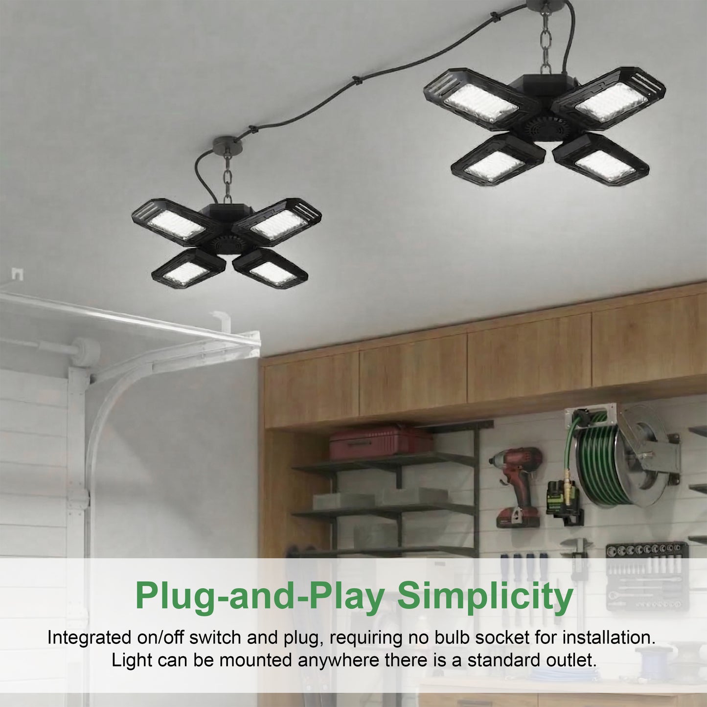MaxLite Garage Light with cord
