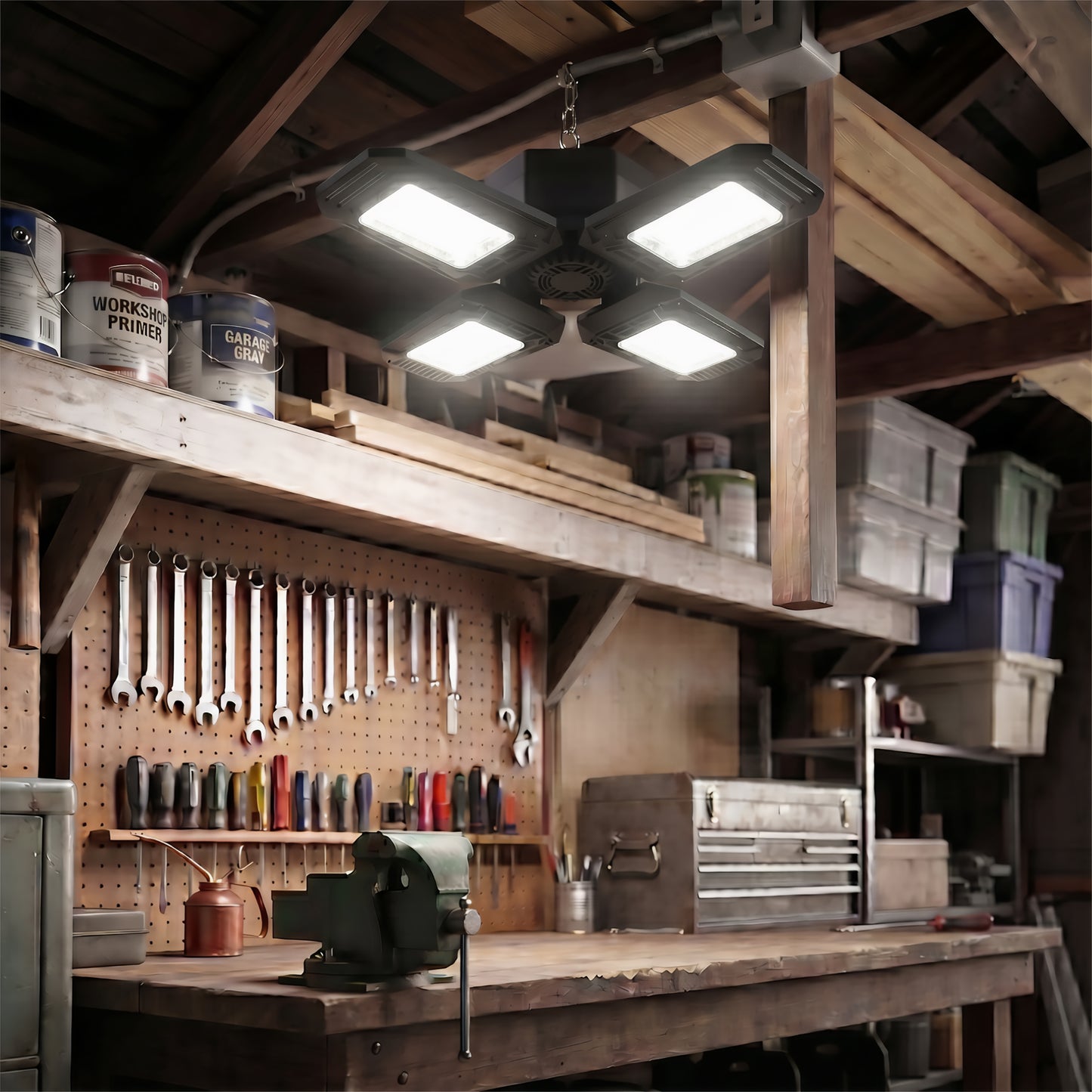 MaxLite Garage Light with cord