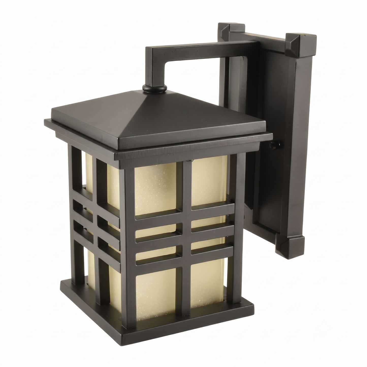 Mini Box Outdoor Wall Light, Black