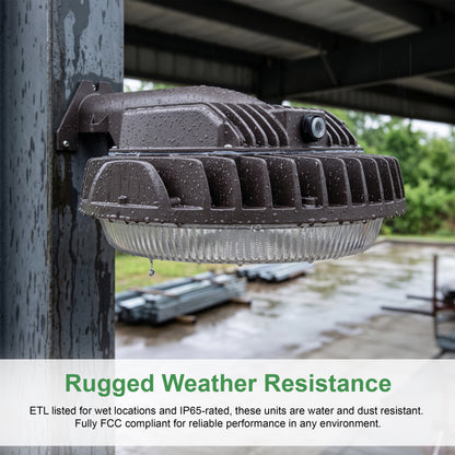 MaxLiteHome Area Light. - 10,000 Lumen Barn Light with Photocell