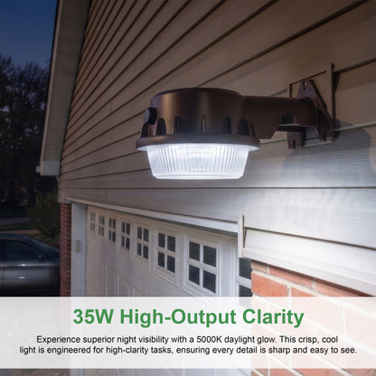 LED Outdoor Area Light Dusk to Dawn 4000 Lumen