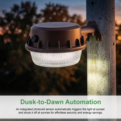 LED Outdoor Area Light Dusk to Dawn 4000 Lumen