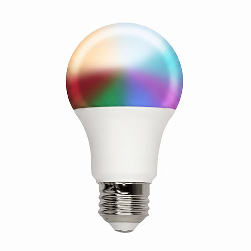 SMART WIFI LED BULB 9W A19 E26 DIM RGB 2700K TO 6500K 120V FROSTED